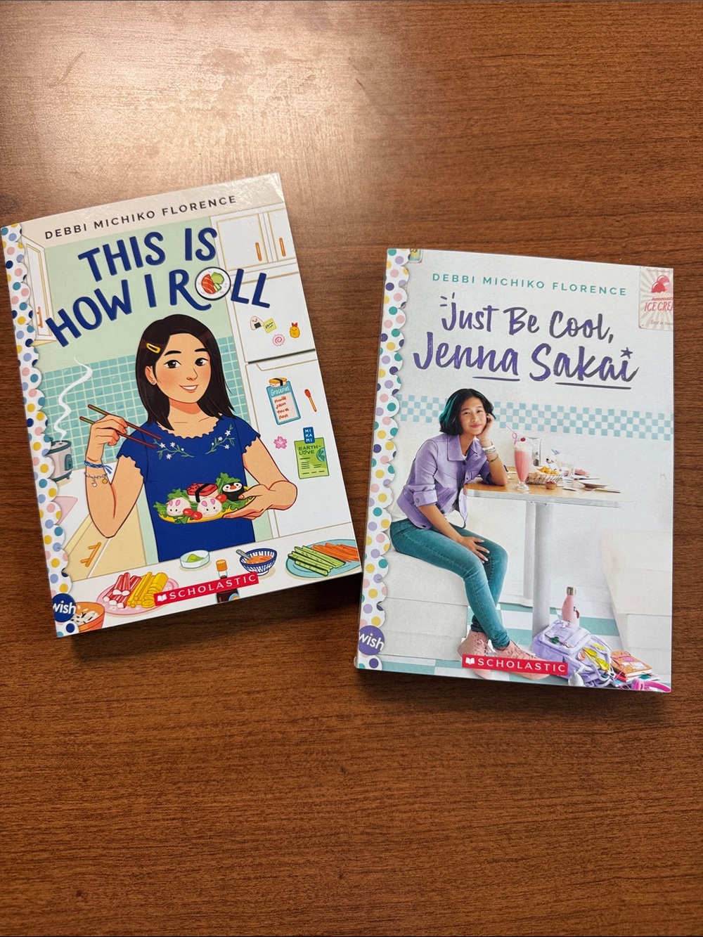 Scholastic Debbi Michiko Florence paperback duo